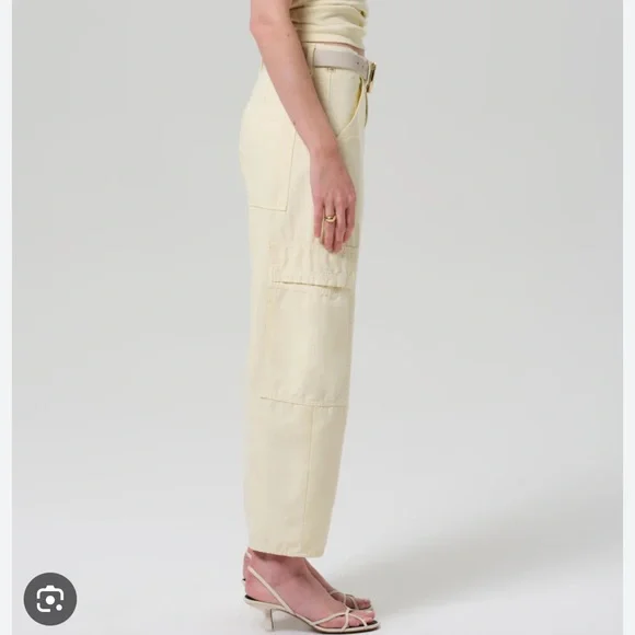 BNWT Citizens of Humanity Marcelle Cargo Pant 25 Napoli